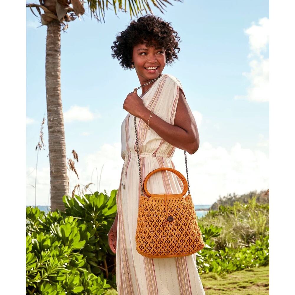 Patricia Nash Geraldine Hobo Crotchet Bag — NWT